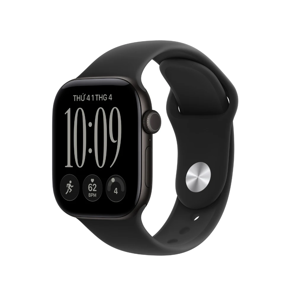 Đồng hồ thông minh Apple Watch Series 12 - GPS, 42mm - Viền Nhôm Dây Cao Su